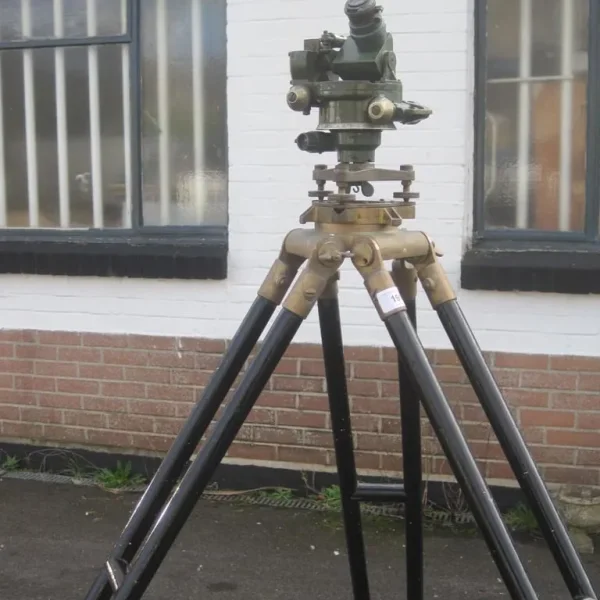 Rare Antique Theodolite by E.R.Watts & Son Ltd. O.S. / MOD Military 1946 #17168