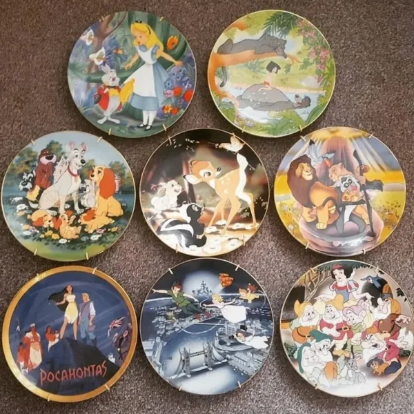 Official Disney Collectors Plates
