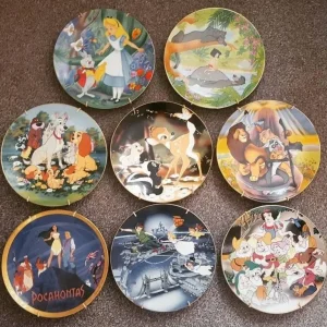 Official Disney Collectors Plates