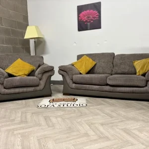 Grey 2-Seater Sofa & Armchair – FREE DELIVERY AVAILABLE - Image 2