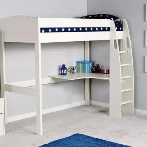Highsleeper Bed Frame Stompa Uno S with Desk