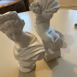 Greek goddess busts