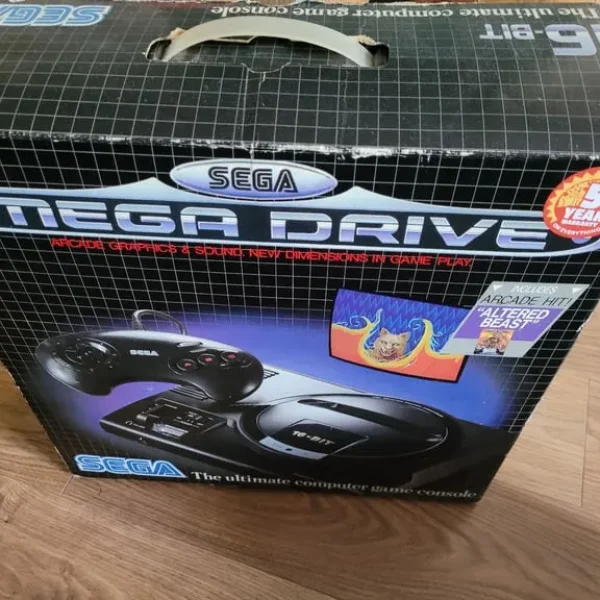 Rare Sega Mega drive console