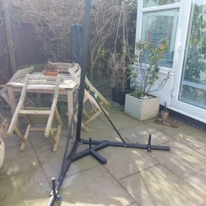 Punch bag stand