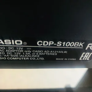 (Hold) Casio CDP-S100BK Digital Piano - Image 2