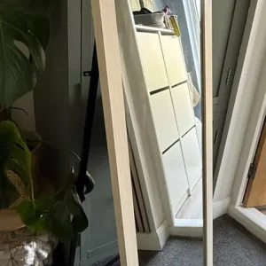 Freestanding Mirror - Wooden Surround - Image 2