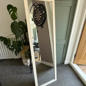 Freestanding Mirror - Wooden Surround