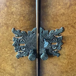 Antique double wardrobe - Image 2
