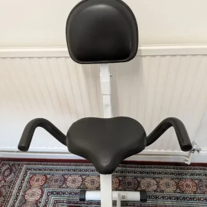 Folding Exercise Bike with Backrest - Image 2