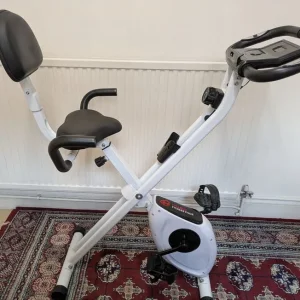 Folding Exercise Bike with Backrest - Image 3