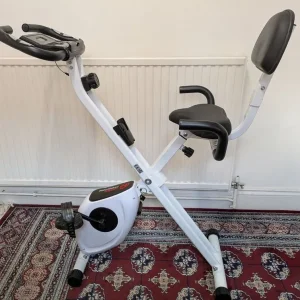Folding Exercise Bike with Backrest - Image 4