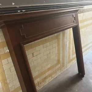 Wooden fire surround