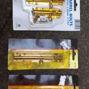 Brass bolts