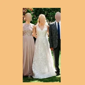 STUNNING Martin Thornburg Odette Wedding Size 10 - Image 5