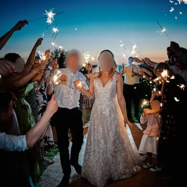 STUNNING Martin Thornburg Odette Wedding Size 10