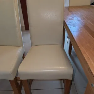 Oak dining table - Image 3