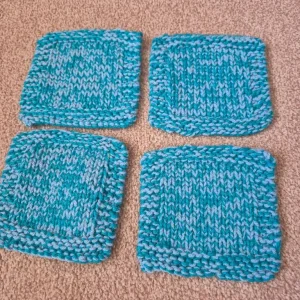 KNITTED COASTERS