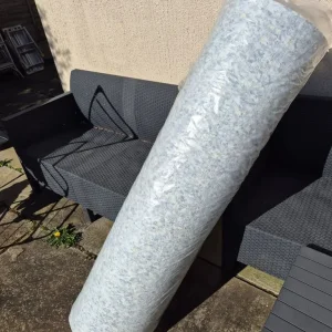 9mm Carpet underlay 15m2 per roll £1.93m2 - Image 2