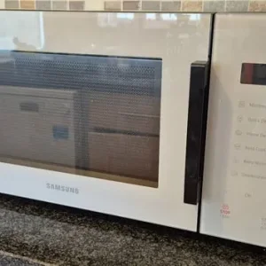 Samsung Glass Front 23- Litre Solo Microwave - Slate Grey - - Image 2