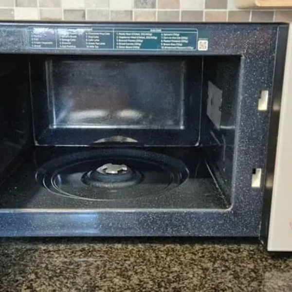 Samsung Glass Front 23- Litre Solo Microwave - Slate Grey -