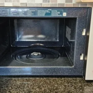 Samsung Glass Front 23- Litre Solo Microwave - Slate Grey -