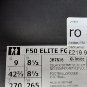 !!50% OFF!! **BRAND NEW** F50 Elite Fball Boots* UK 8.5 ** - Image 5
