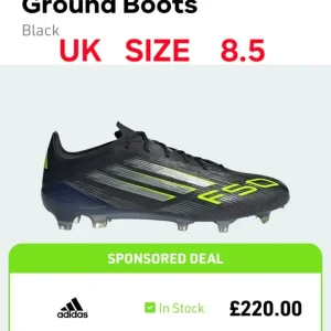 !!50% OFF!! **BRAND NEW** F50 Elite Fball Boots* UK 8.5 **