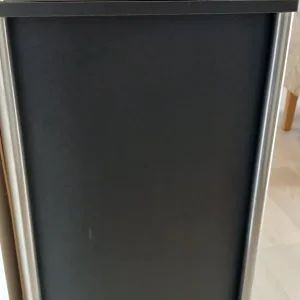 Black glass sideboard - Image 4