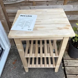 IKEA Bekvam Wooden Shelf X3 20 Months Old In Great Condition