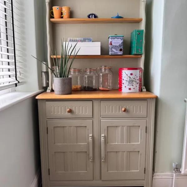 Vintage elmwood Welsh dresser