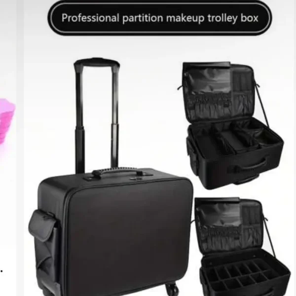 Makeup trolley case