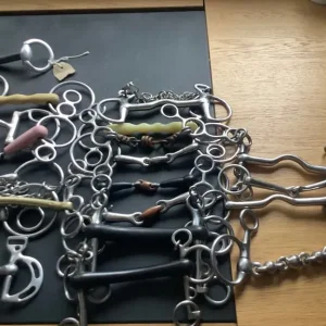 Selection of horse bits and pony - Image 3