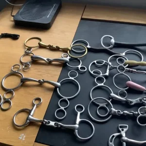 Selection of horse bits and pony