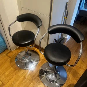 Bar Stools (Black) - Image 5