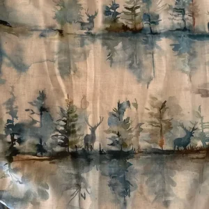 Voyage maison wilderness topaz fabric curtains - Image 3