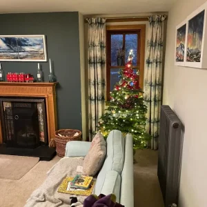 Voyage maison wilderness topaz fabric curtains