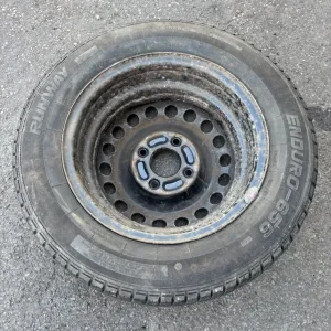 Single used spare steel wheel Mitsubishi space star 14” 4x114.3 185/65/14 - Image 3