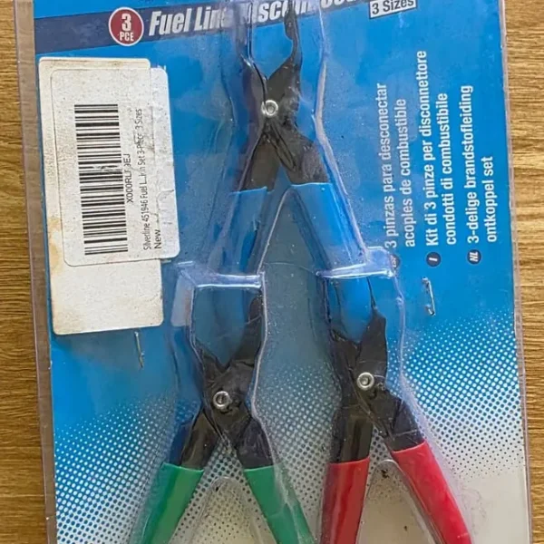 Silverline fuel disconnection set 3pcs