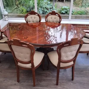 Dining table and 6 chairs - Image 3