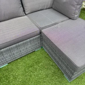 Large 4 piece modular outdoor garden sofa Rattan Warehouse - Image 3