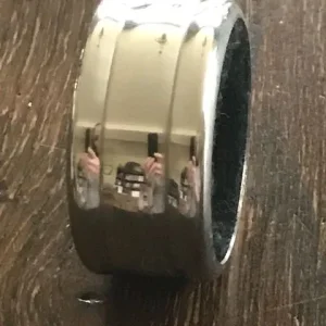 A Set Of Metal Bottle Stoppers, Silver Plated Corkscrew and Drip Ring - Image 7