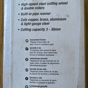 Silverline tube cutter 3mm - 30mm - Image 2