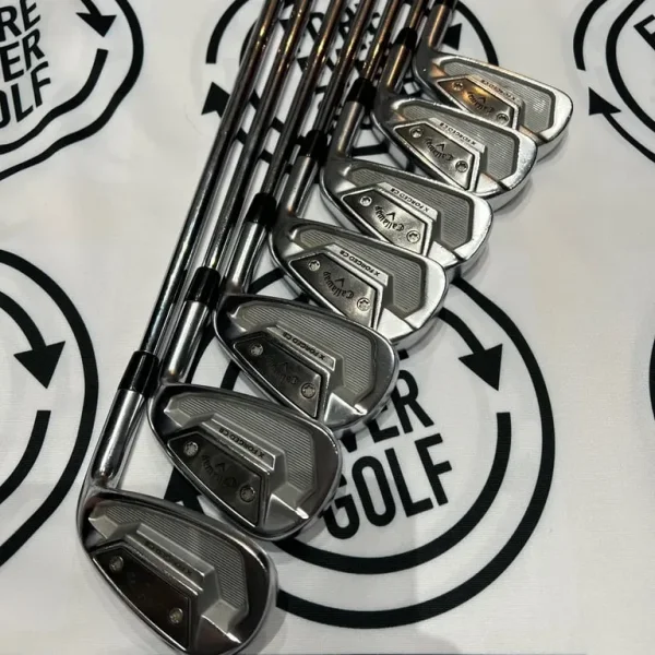 CALLAWAY X-FORGED CB ‘21 IRONS / 4 - PW / 130g X-Stiff Flex / RH / OK USED