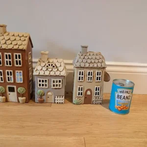 Cute tealight holder houses - Image 2