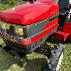 MITSUBISHI MT170 4WD Compact Tractor & Flail Mower available ** WATCH VIDEO ** ** 164 Hours ** 17HP - Image 4