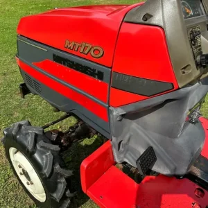 MITSUBISHI MT170 4WD Compact Tractor & Flail Mower available ** WATCH VIDEO ** ** 164 Hours ** 17HP - Image 8