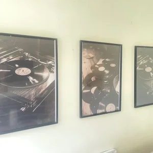 Black Picture Frames plus pictures