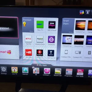 LG 55” 55LM64 or 55LM640T TV with horizontal line issue - Image 2
