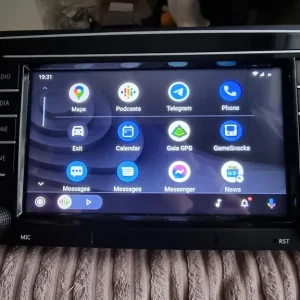 Volkswagen car radio bluetooth 2din sat nav for VW Golf Passat caddy apple carplay android auto - Image 3