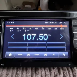 Volkswagen car radio bluetooth 2din sat nav for VW Golf Passat caddy apple carplay android auto - Image 4